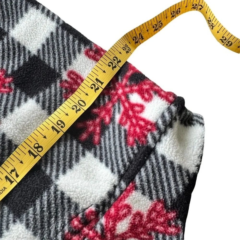 Plaid Dog Coat with Red Accents